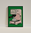 Disco Espresso Art Print
