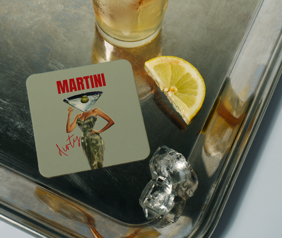 Martini Coaster