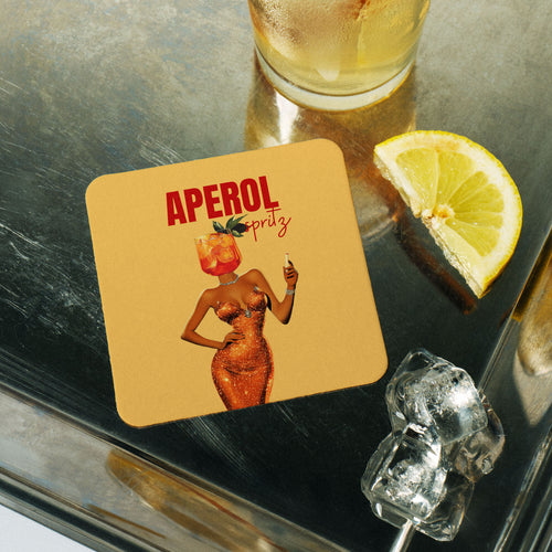 Aperol Spritz Coaster