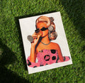 Glam Pink Doll Bedazzle Kit – DIY Rhinestone Canvas Art
