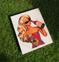 Y2K Sparkle Doll Bedazzle Kit – DIY Rhinestone Canvas Art