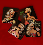 Doll Coaster Set of 4