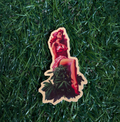 Cannabis Lady Sticker