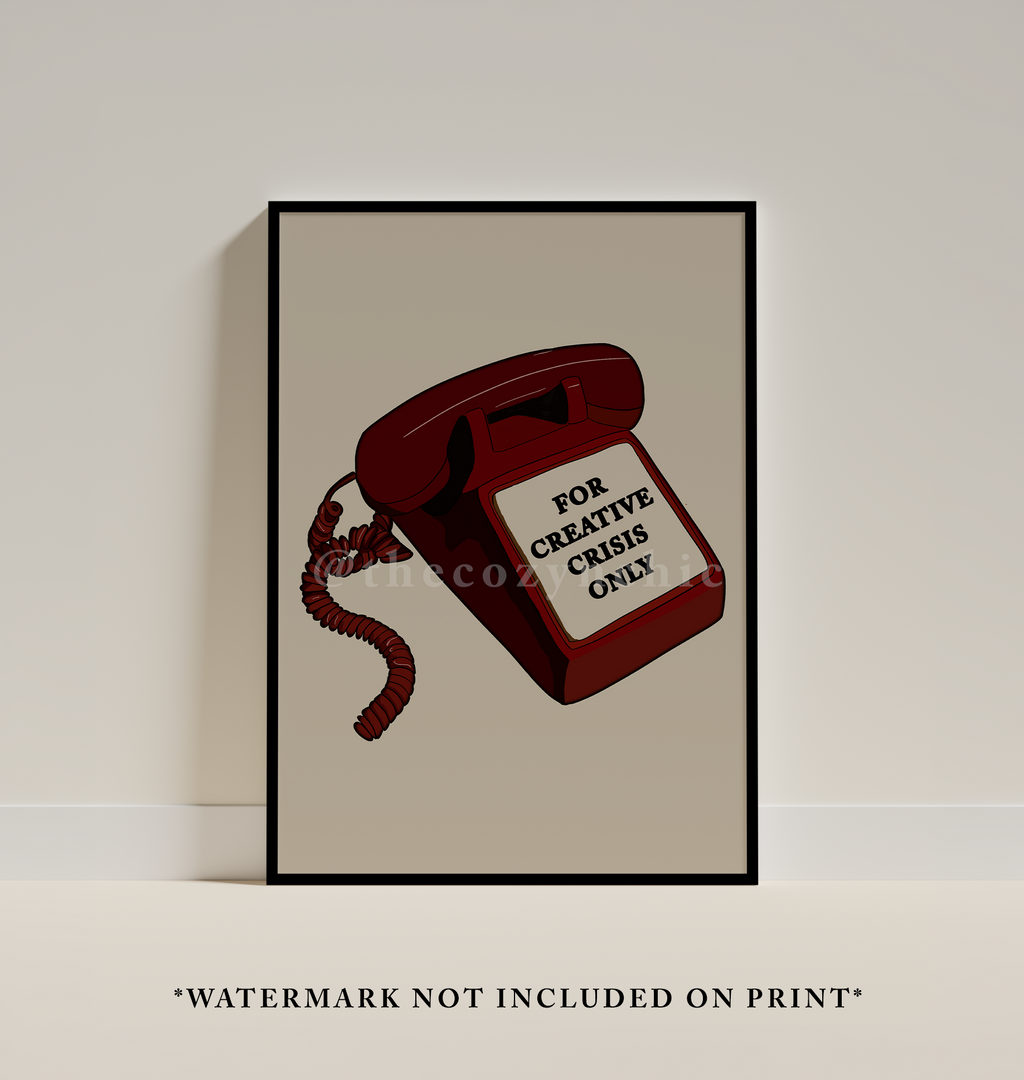 Vintage Art, Retro Pop Culture, Trendy Wall Art