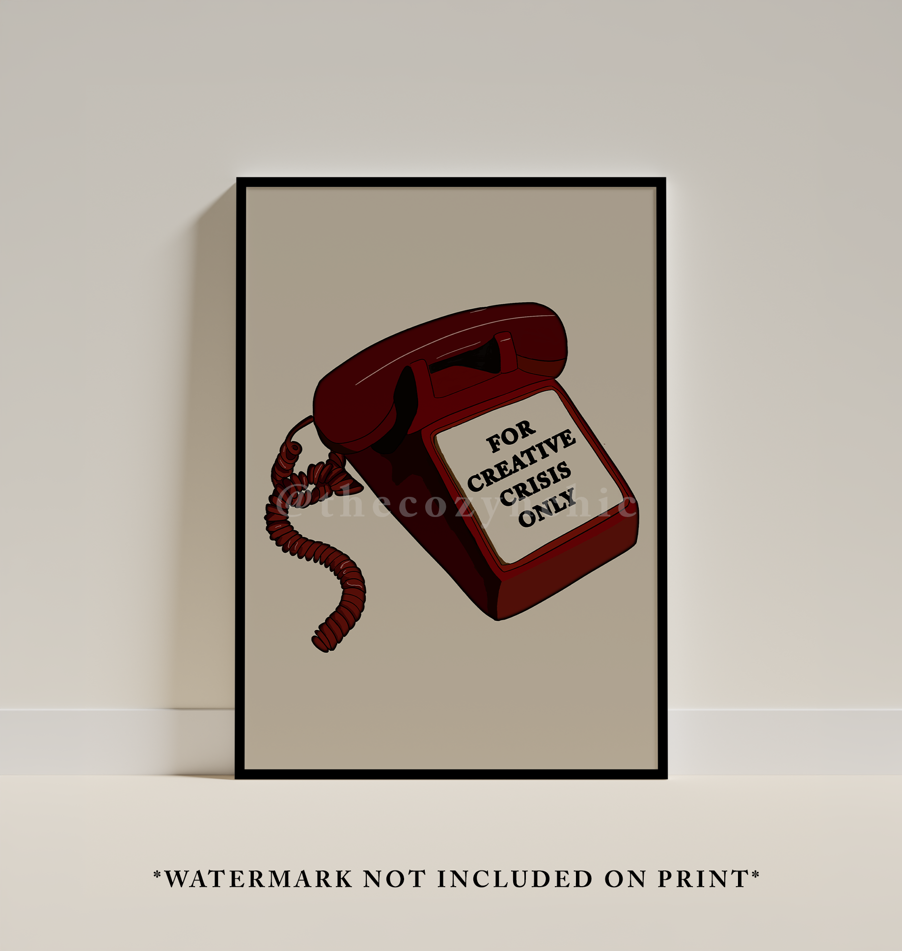 Vintage Art, Retro Pop Culture, Trendy Wall Art