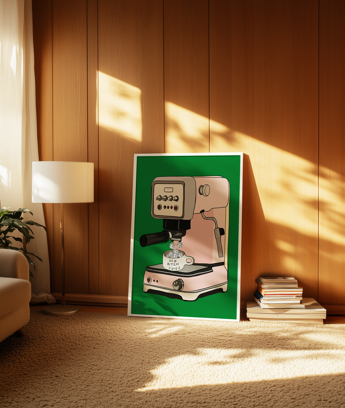 Disco Espresso Art Print
