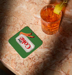 Diet Soda Pop Art Cocktail Coaster