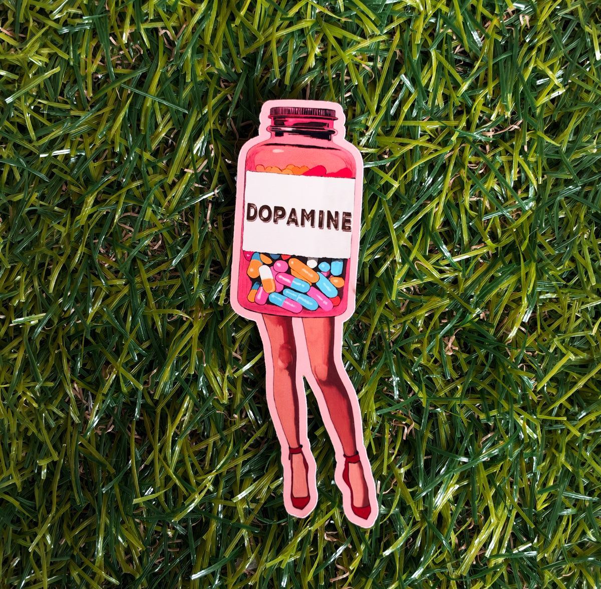 Dopamine Pill Sticker