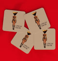 Espresso Martini Lady Coaster