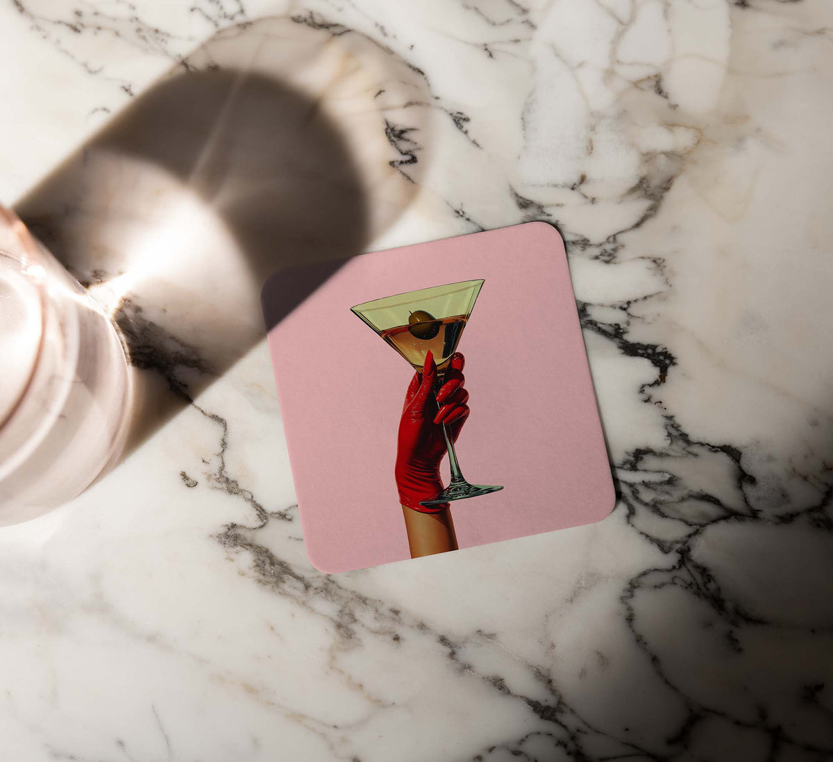 Pink Martini Coaster