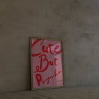 But Psycho Pink Print, Girly Dorm Decor image 9