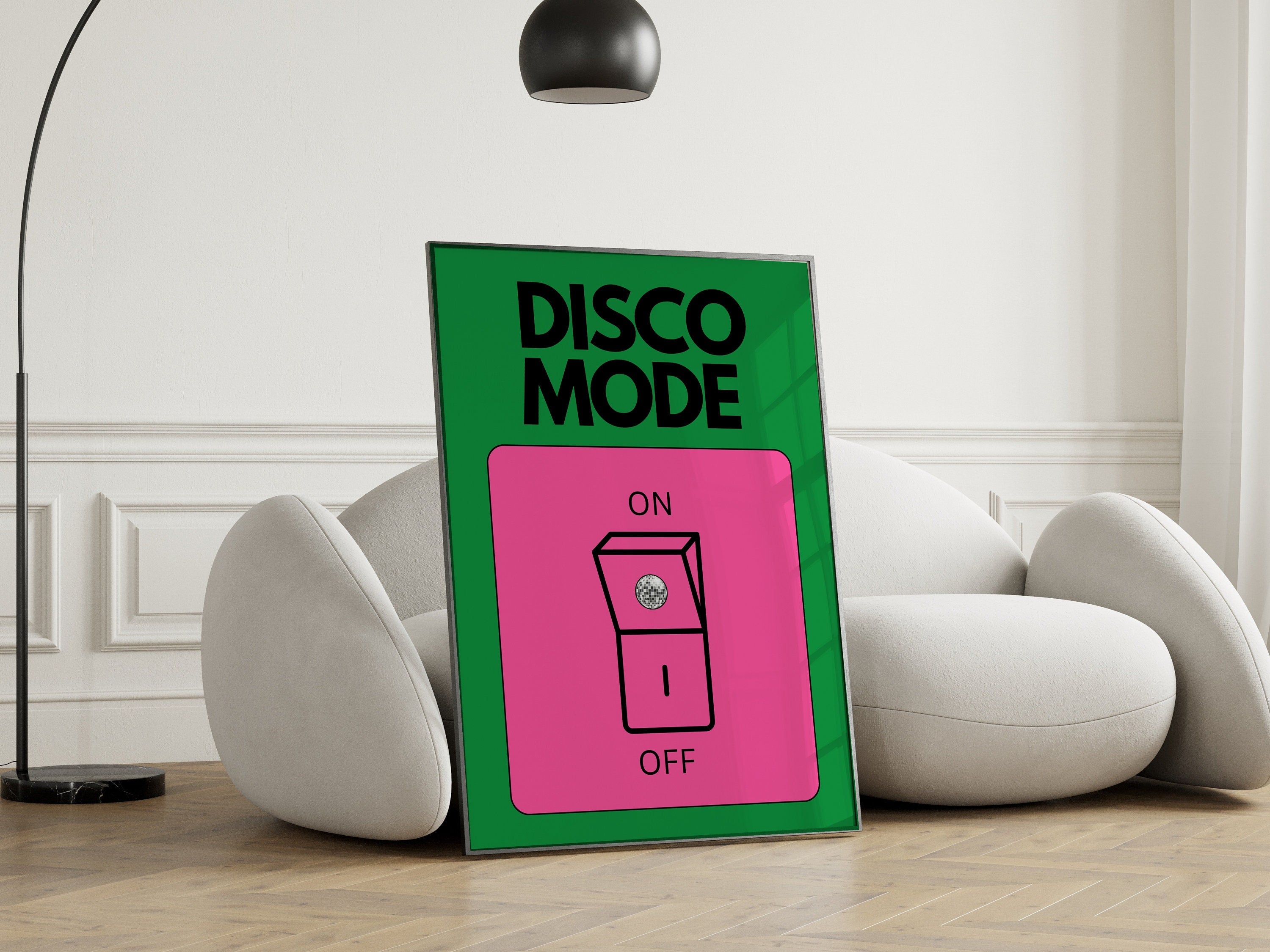 Retro Disco Print: Funky Vintage Poster image 7
