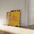 Worse Than Other Girls Print: Eclectic Dopamine Decor image 6