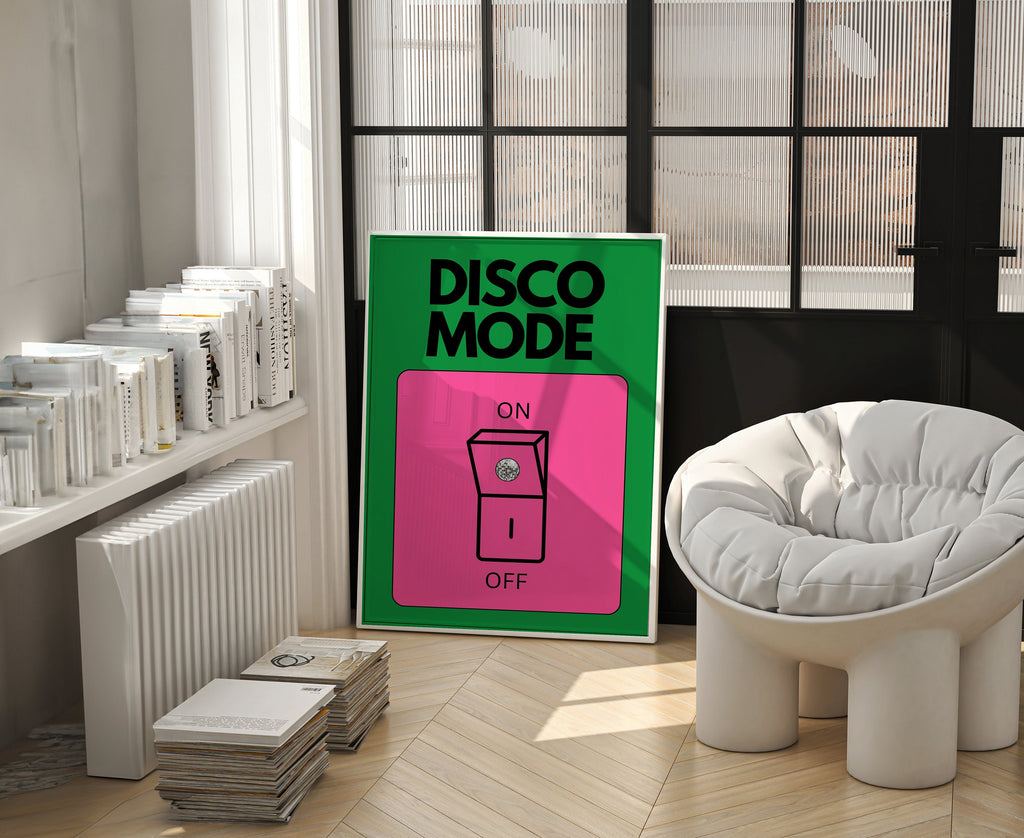 Retro Disco Print: Funky Vintage Poster image 9