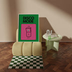 Retro Disco Print: Funky Vintage Poster image 2