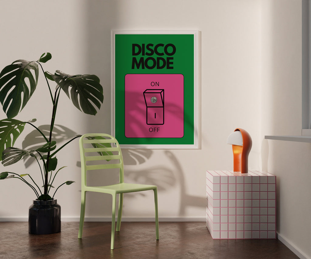 Retro Disco Print: Funky Vintage Poster image 3