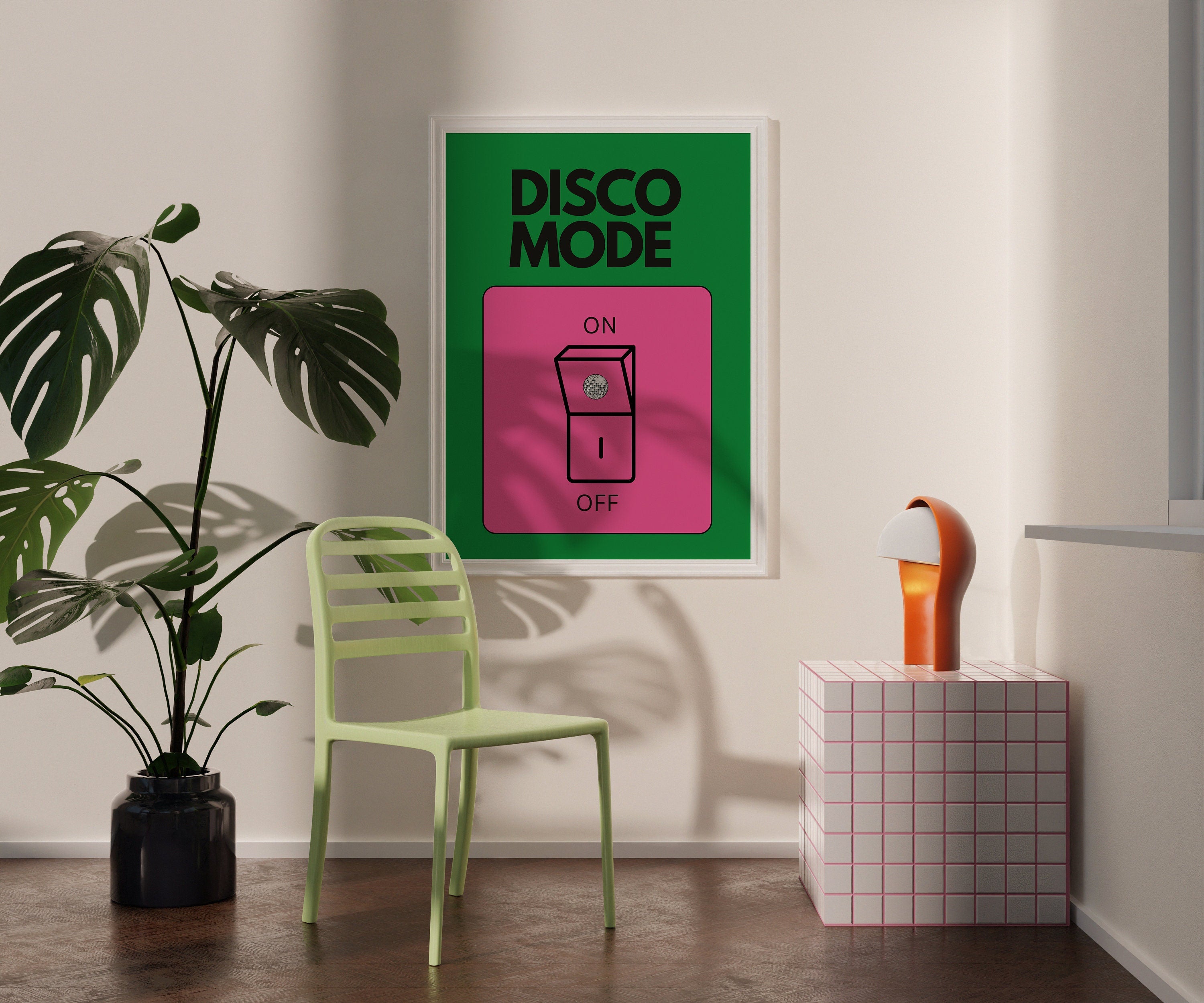 Retro Disco Print: Funky Vintage Poster image 3