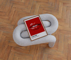 Red Lips Pantone Print: French Kiss Retro Wall Art image 7