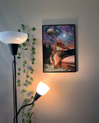 Surreal Mermaid Art Print: Cosmic Ocean, Sci-Fi Home Decor image 10