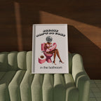 Disco Bathroom Art Print: Girly Hot Pink Dorm Decor - 5x7