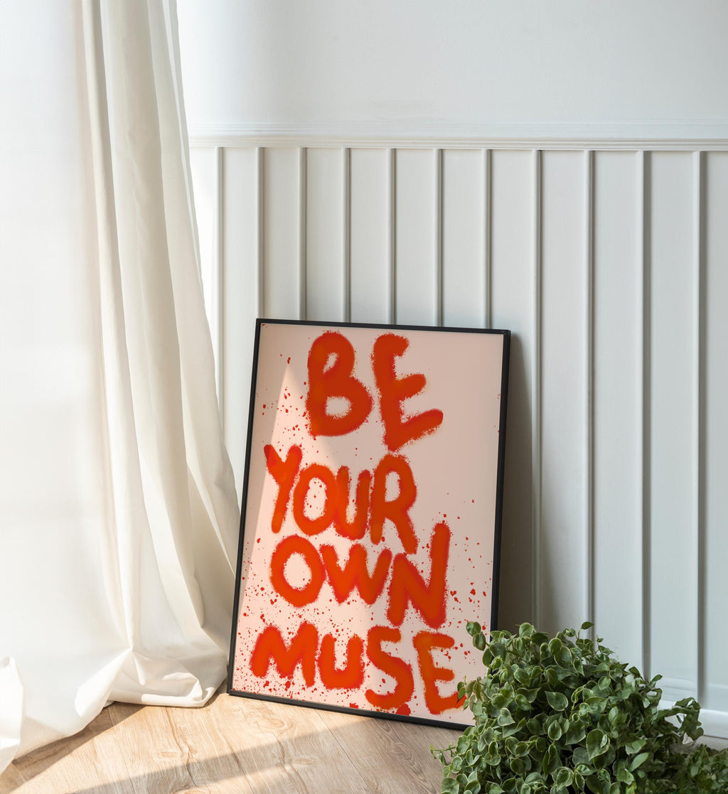 Be Your Own Muse Wall Art: Trendy Dorm Decor image 8