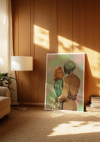 Retro Alien Abduction Art Print: Surreal Vintage Poster image 7