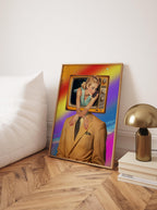 Retro Surreal Art Print: Psychedelic Cosmic Collage image 4