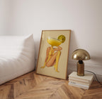Retro Cocktail Wall Art: Margarita Bar Cart Decor image 6
