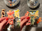 Cocktail Art Stickers, Junk Journal Supplies, Waterproof Funny Planner Stickers image 5 - Design 26