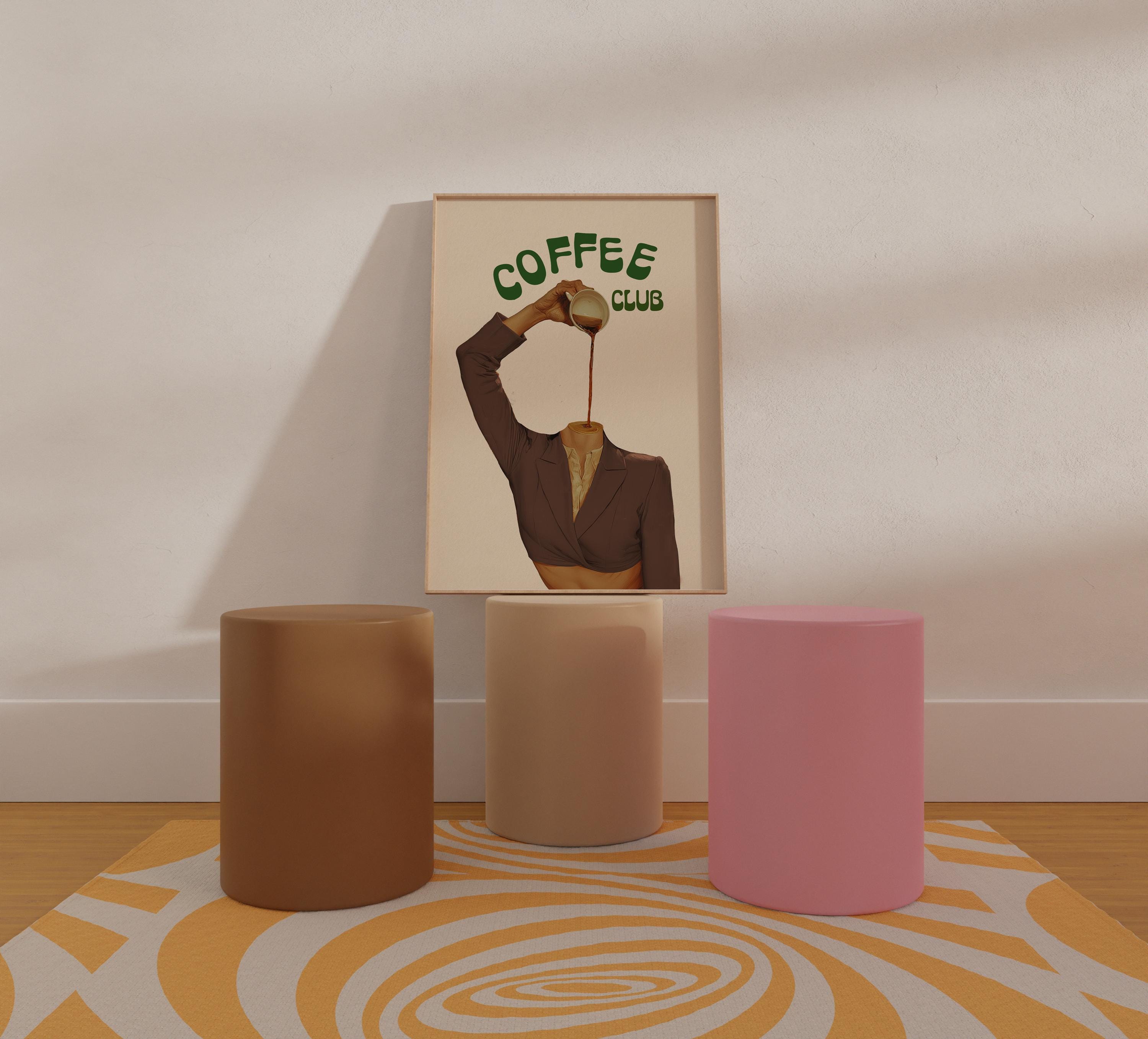 Coffee Club Poster: Retro Espresso Kitchen Print image 6