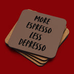 Funky Set of Cocktail Coasters, Trendy Bar Cart Decor, Dirty Martini Coasters, Espresso Martini Art image 3 - Design 22