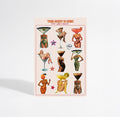 Cocktail Art Sticker Sheet, Funny Planner Stickers (4x6) - Default Title - Design 04