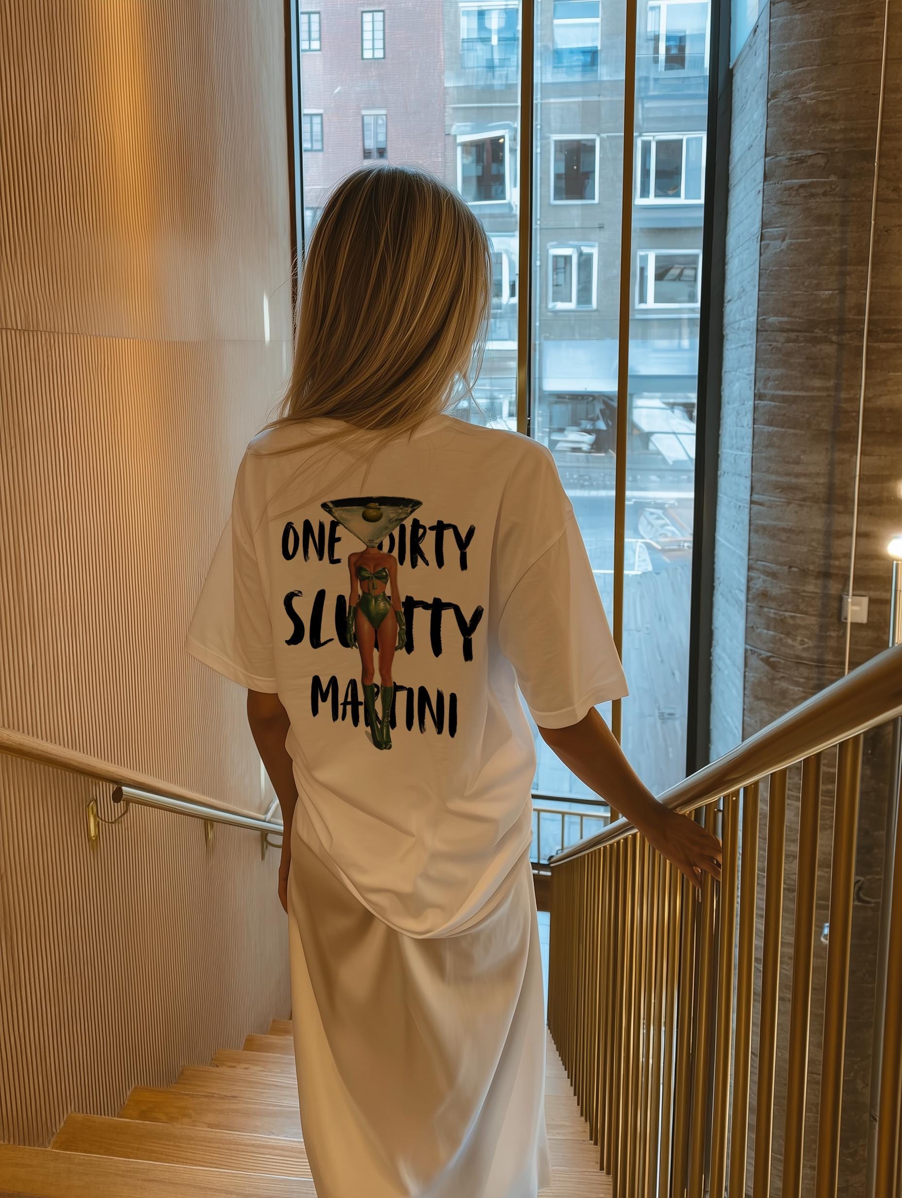 Dirty Martini Graphic Tee, Comfort Colors Ring-Spun Cotton T-Shirt