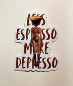 Cocktail Art Stickers, Dirty Martini, Espresso Martini, Waterproof Vinyl Decals image 7 - Design 07