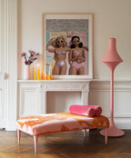 Retro Fashion Doll Beach Poster, Coastal Wall Art image 5