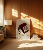 Vintage Art, Retro Pop Culture, Trendy Wall Art - 5x7