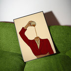 Funky Coffee Bar Poster: Retro Espresso Kitchen Print, Coffee Lover Gift image 4