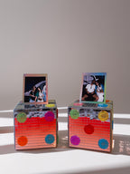 Disco Dice Photo Holder | Card Holder & Instax Stand | Funky Dopamine Decor image 9
