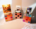 Disco Dice Photo Holder | Card Holder & Instax Stand | Funky Dopamine Decor image 7