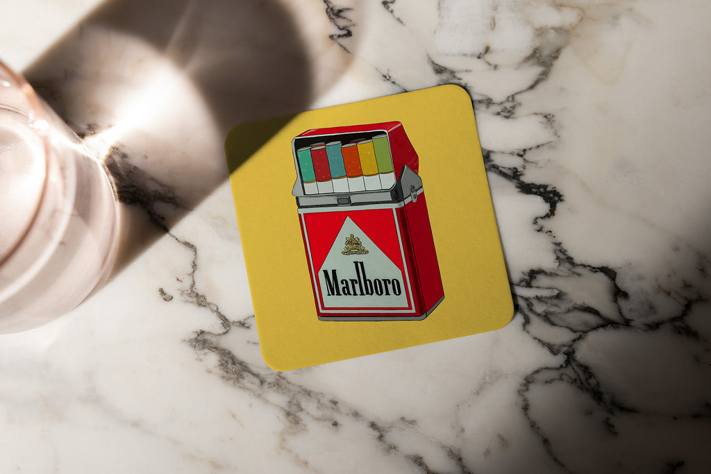 Vintage Tobacco Pop Art  Coaster