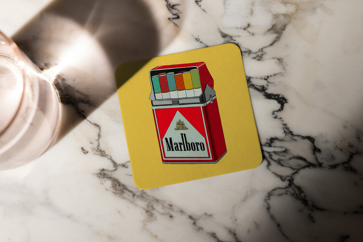 Vintage Tobacco Pop Art  Coaster
