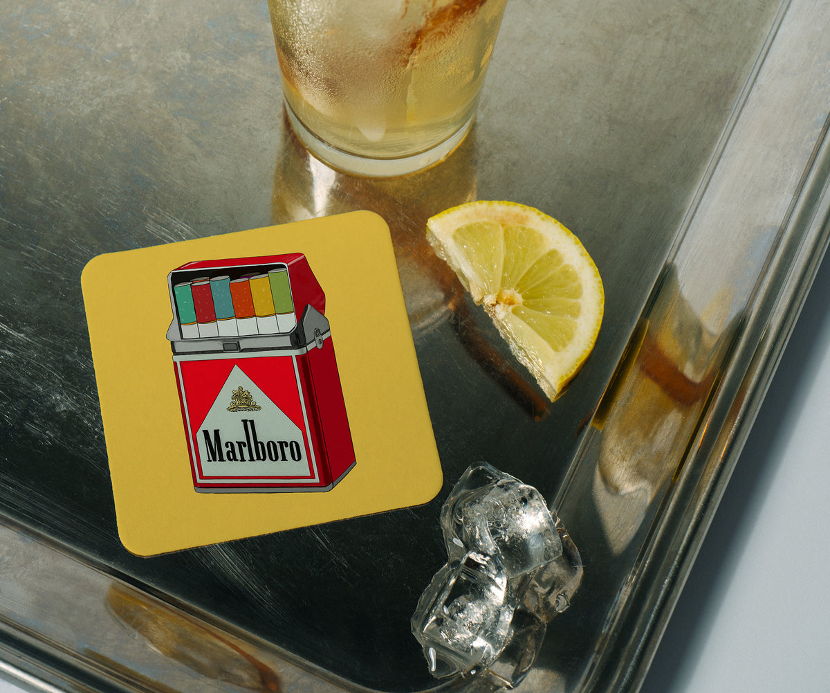 Vintage Tobacco Pop Art  Coaster