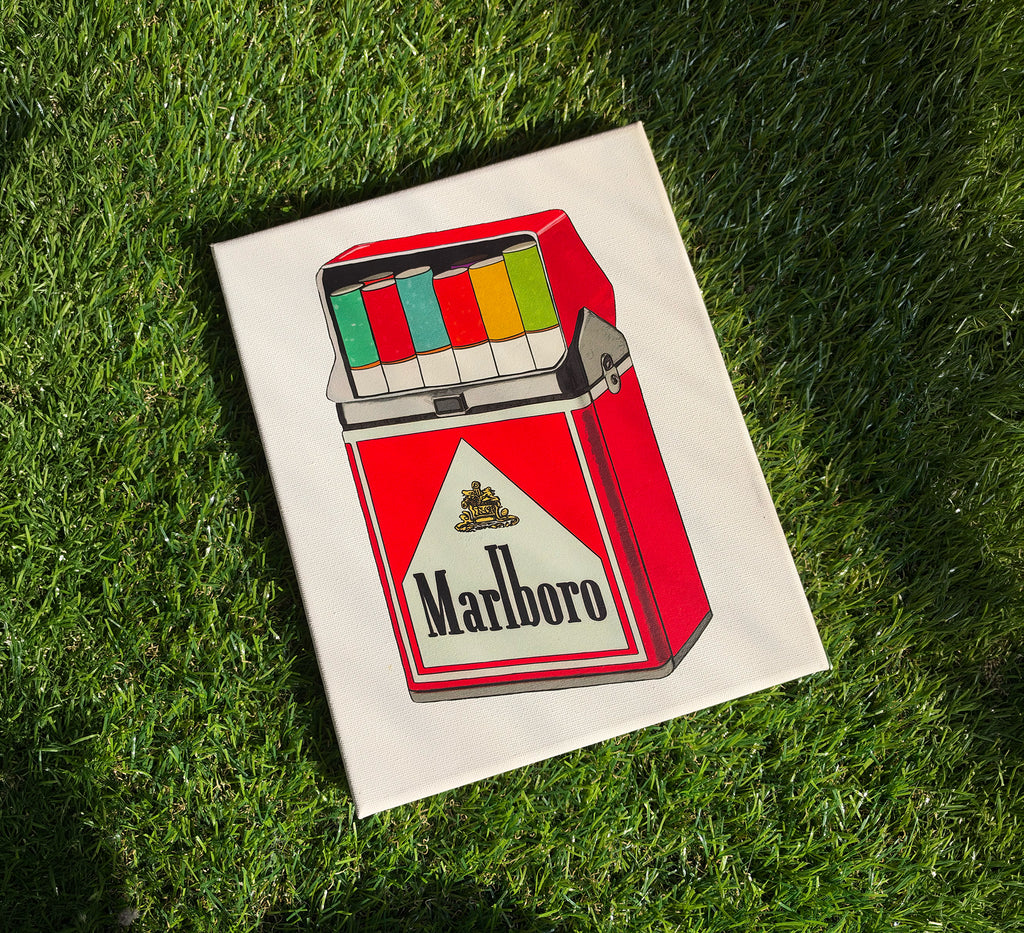 Marlboro Bedazzle Kit – DIY Rhinestone Canvas Art