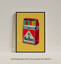 Yellow Tobacco Print
