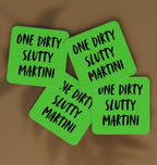 Dirty Martini Coaster