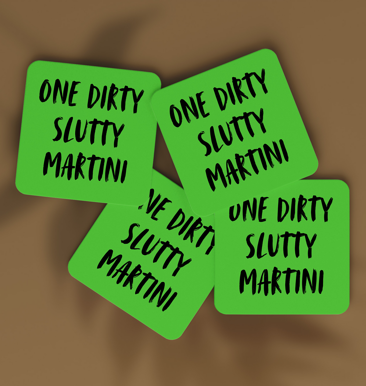 Dirty Martini Coaster